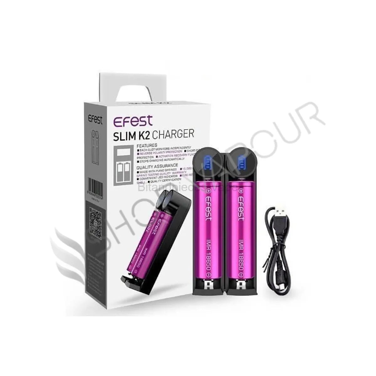 Efest Slim K2 Battery Charger