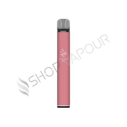 Elf Bar 600 Zero Nicotine Prefilled Pod Kit - Strawberry Raspberry Cherry Ice