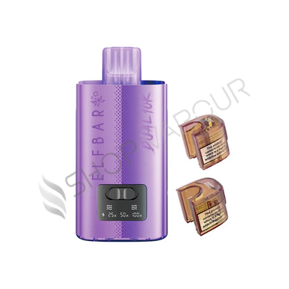 Elf Bar Dual 10K Prefilled Pod Kit - Grape Edition