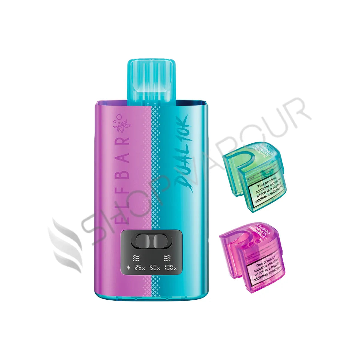 Elf Bar Dual 10K Prefilled Pod Kit - Purple Edition
