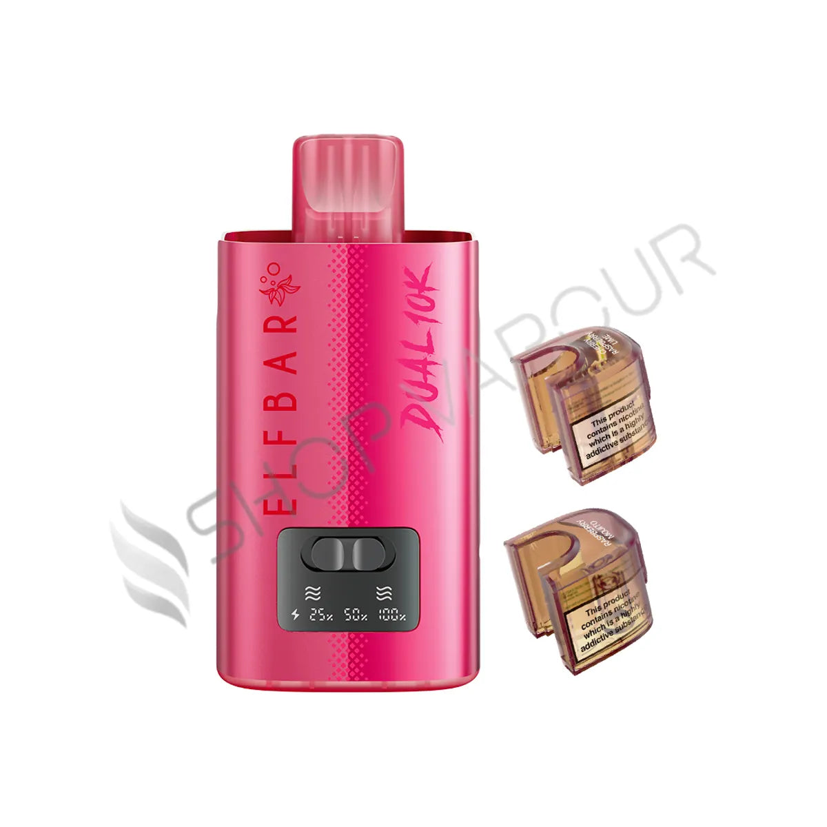 Elf Bar Dual 10K Prefilled Pod Kit - Raspberry Edition