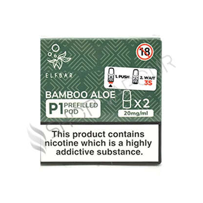 Elf Bar Mate P1 Prefilled Vape Pods - Bamboo Aloe