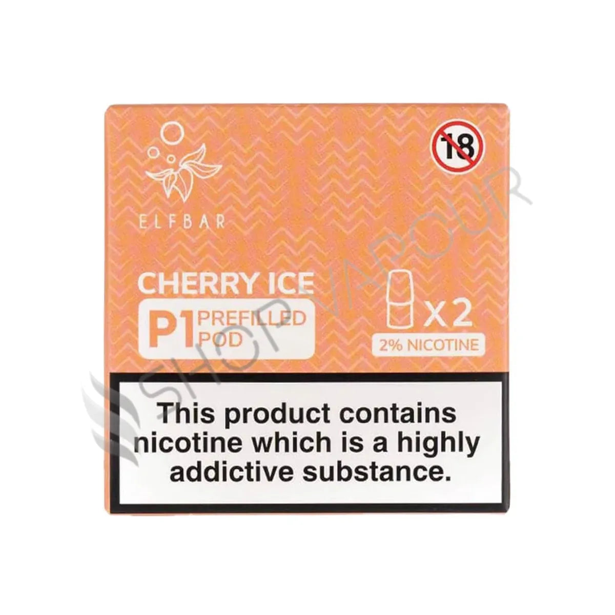 Elf Bar Mate P1 Prefilled Vape Pods - Cherry Ice