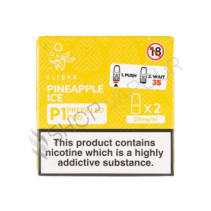 Elf Bar Mate P1 Prefilled Vape Pods - Pineapple Ice