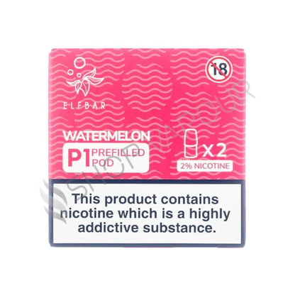Elf Bar Mate P1 Prefilled Vape Pods - Watermelon