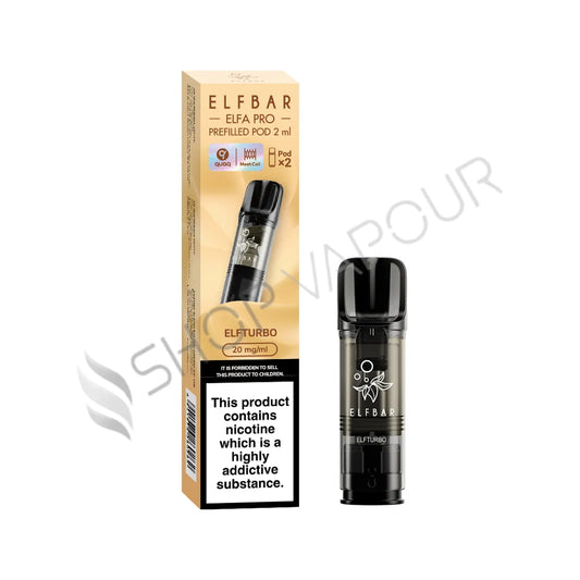 Elf Turbo Elfa Pro Prefilled Pods by Elf Bar