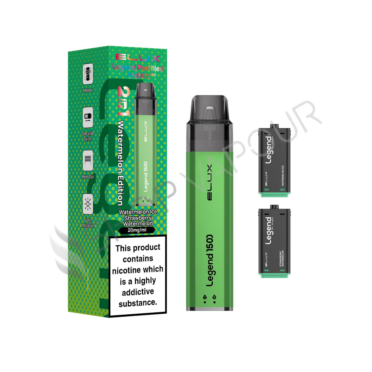 Elux Legend 1500 Prefilled Pod Kit - Watermelon Edition