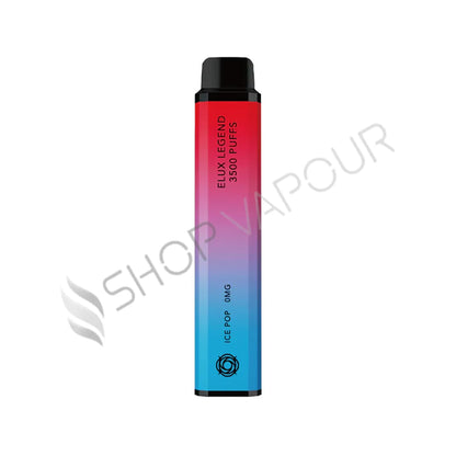 Elux Legend 3500 Zero Nicotine Disposable Vape - Pack of 10