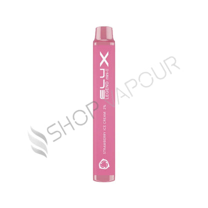 Elux Legend Mini 2 Disposable Vape - Strawberry Ice Cream