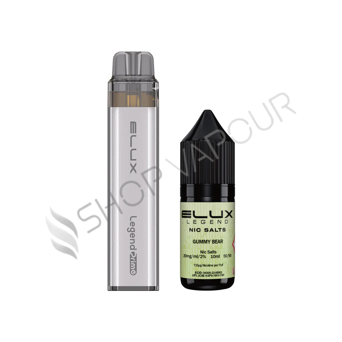 Elux Legend Prime 5000 Refillable Vape Kit - Pack of 5