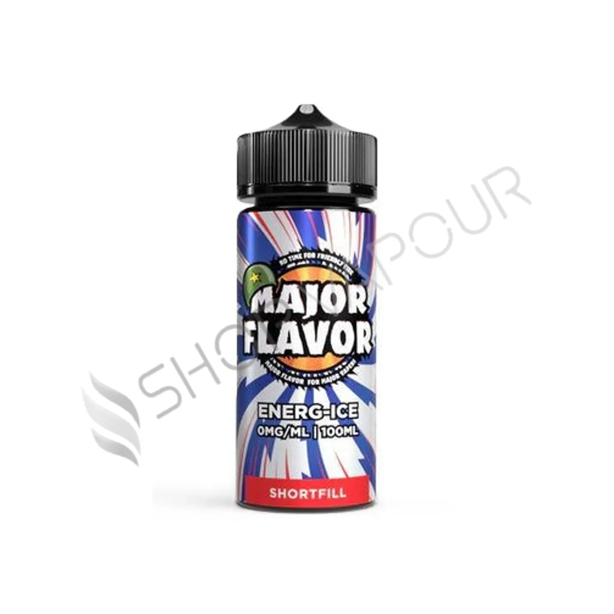 Energ Ice 100ml Shortfill E-Liquid by Major Flavor