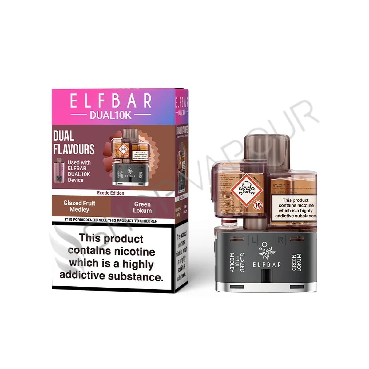 Exotic Edition Dual 10K Prefilled Pod & Refill by Elf Bar