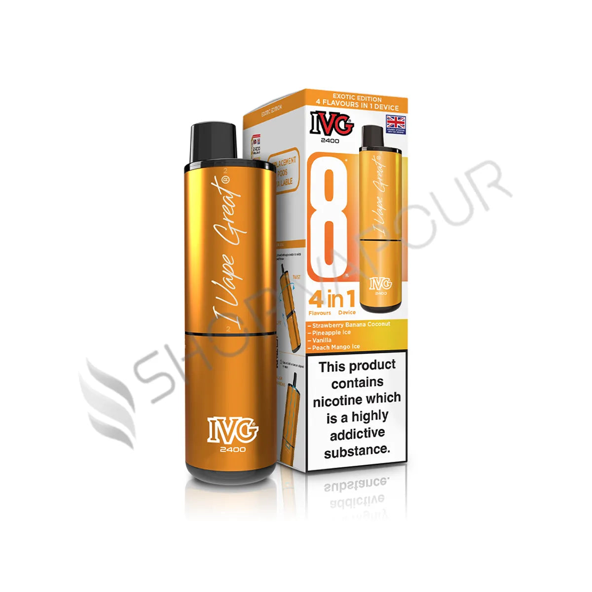 Exotic Edition IVG 2400 Prefilled Pod Kit