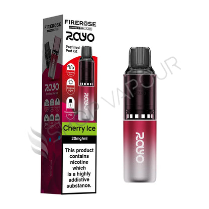 Firerose Rayo 600 Prefilled Pod Kit - Cherry Ice