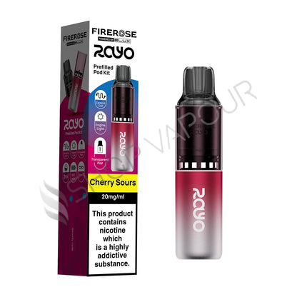 Firerose Rayo 600 Prefilled Pod Kit - Cherry Sours