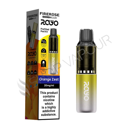 Firerose Rayo 600 Prefilled Pod Kit - Orange Zest