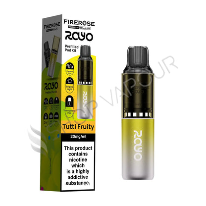Firerose Rayo 600 Prefilled Pod Kit - Tutti Fruity
