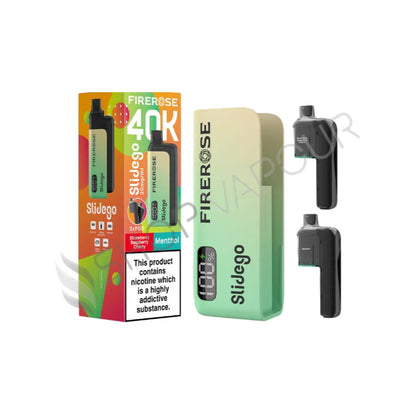 Firerose Slidego 40K Prefilled Pod Kit - Strawberry Raspberry