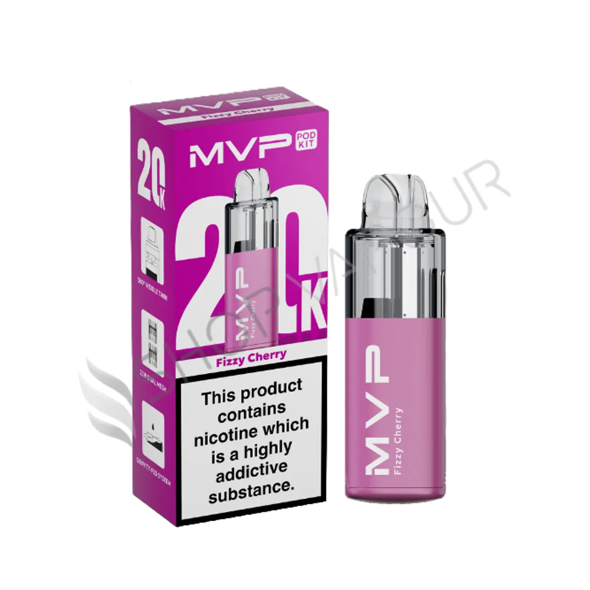 Fizzy Cherry MVP 20K Prefilled Pods by Innokin