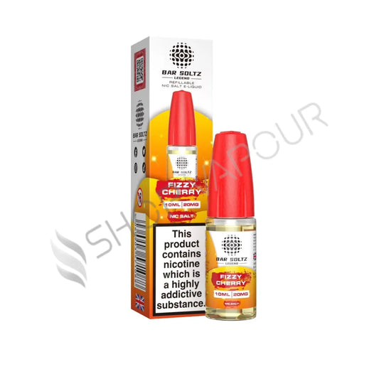 Fizzy Cherry Nic Salt E-Liquid by Bar Soltz Legend
