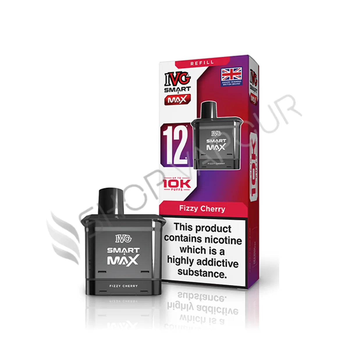 Fizzy Cherry Smart Max Prefilled Pod & Refill by IVG
