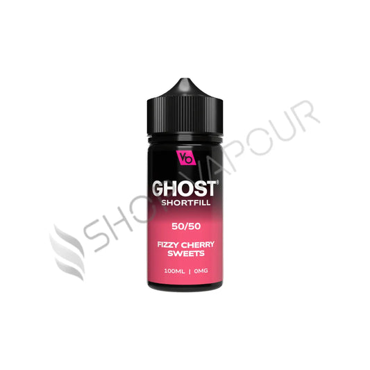 Fizzy Cherry Sweets 100ml Shortfill E-Liquid by Vapes Bars Ghost