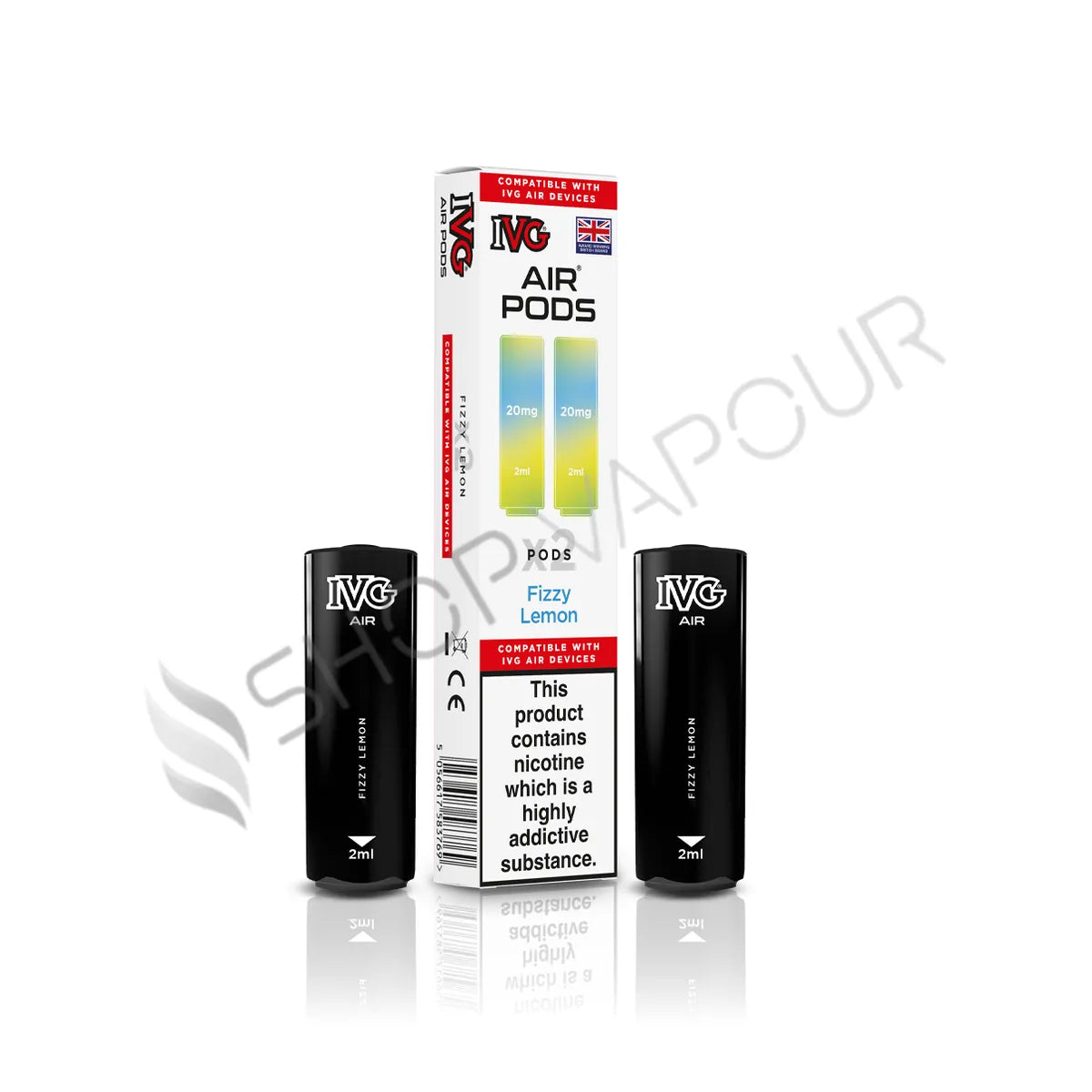 Fizzy Lemon Prefilled Pods by IVG Air