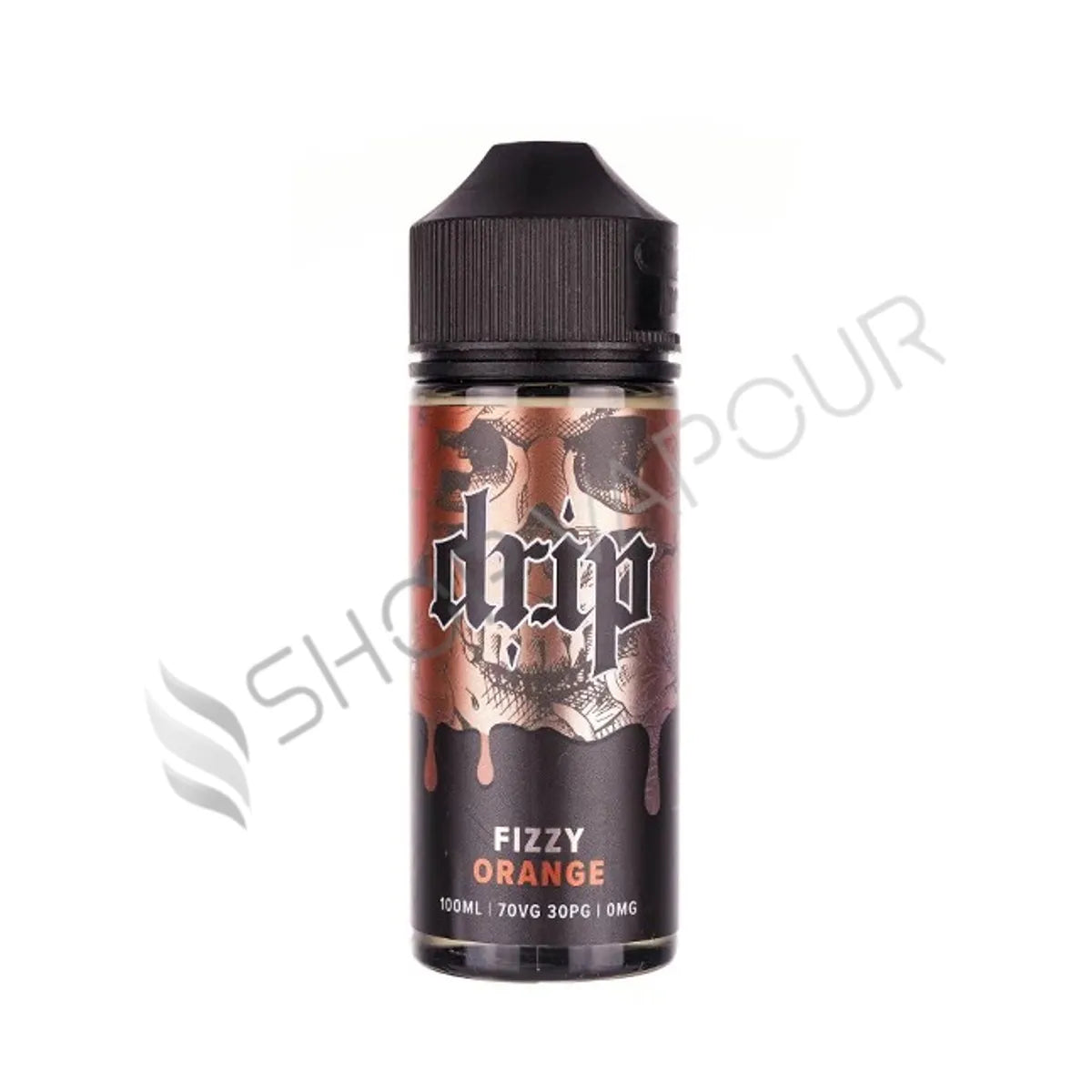 Fizzy Orange 100ml Shortfill E-Liquid by Poison