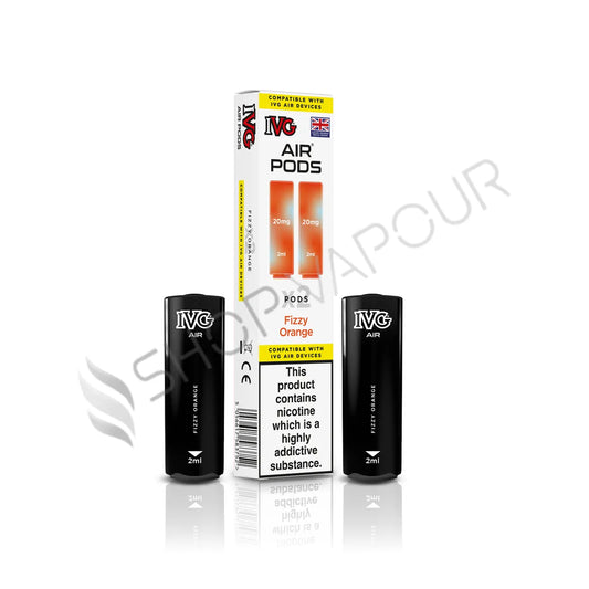 Fizzy Orange Prefilled Pods by IVG Air