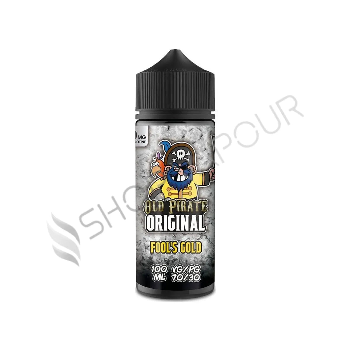 Fool’s Gold 100ml Shortfill E-Liquid by Old Pirate Original
