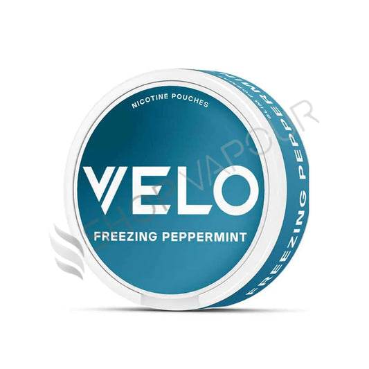 Freezing Peppermint Nicotine Pouches by VELO