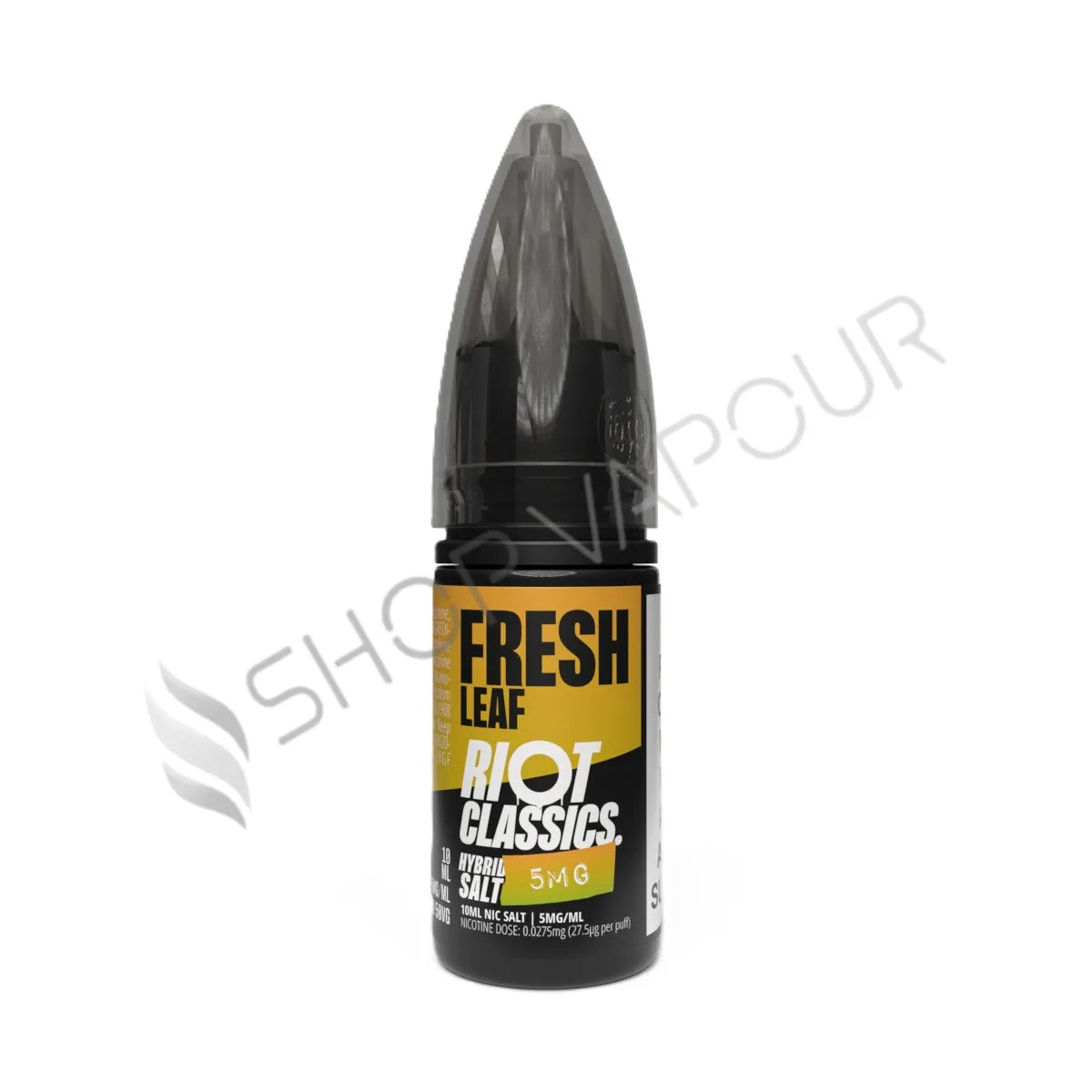 Fresh Leaf Nic Salt E-Liquid by Riot Salt