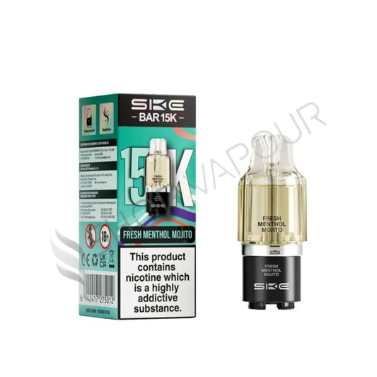 Fresh Menthol Mojito Bar 15K Prefilled Pod & Refill by SKE