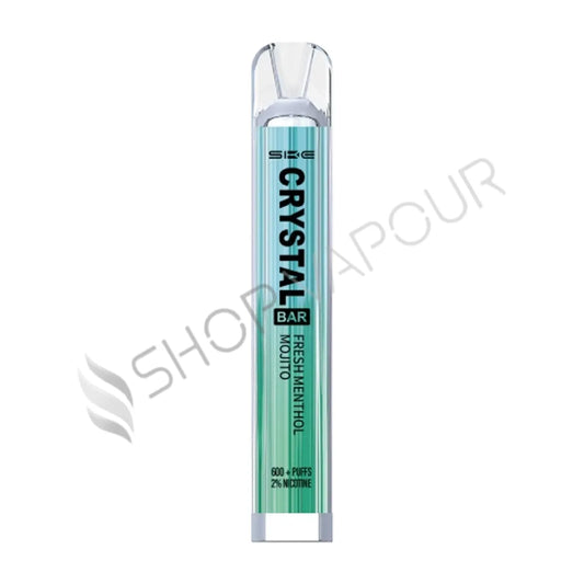 Fresh Menthol Mojito SKE Crystal Bar 600 Disposable Vape