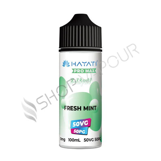 Fresh Mint 100ml Shortfill E-Liquid by Hayati Pro Max