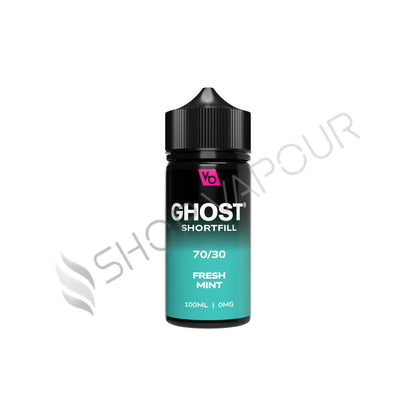 Fresh Mint 100ml Shortfill E-Liquid by Vapes Bars Ghost