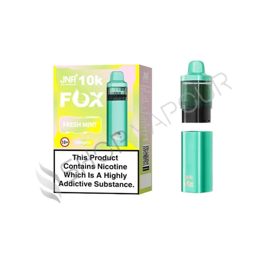 Fresh Mint Fox 10K Prefilled Pod & Refill by JNR