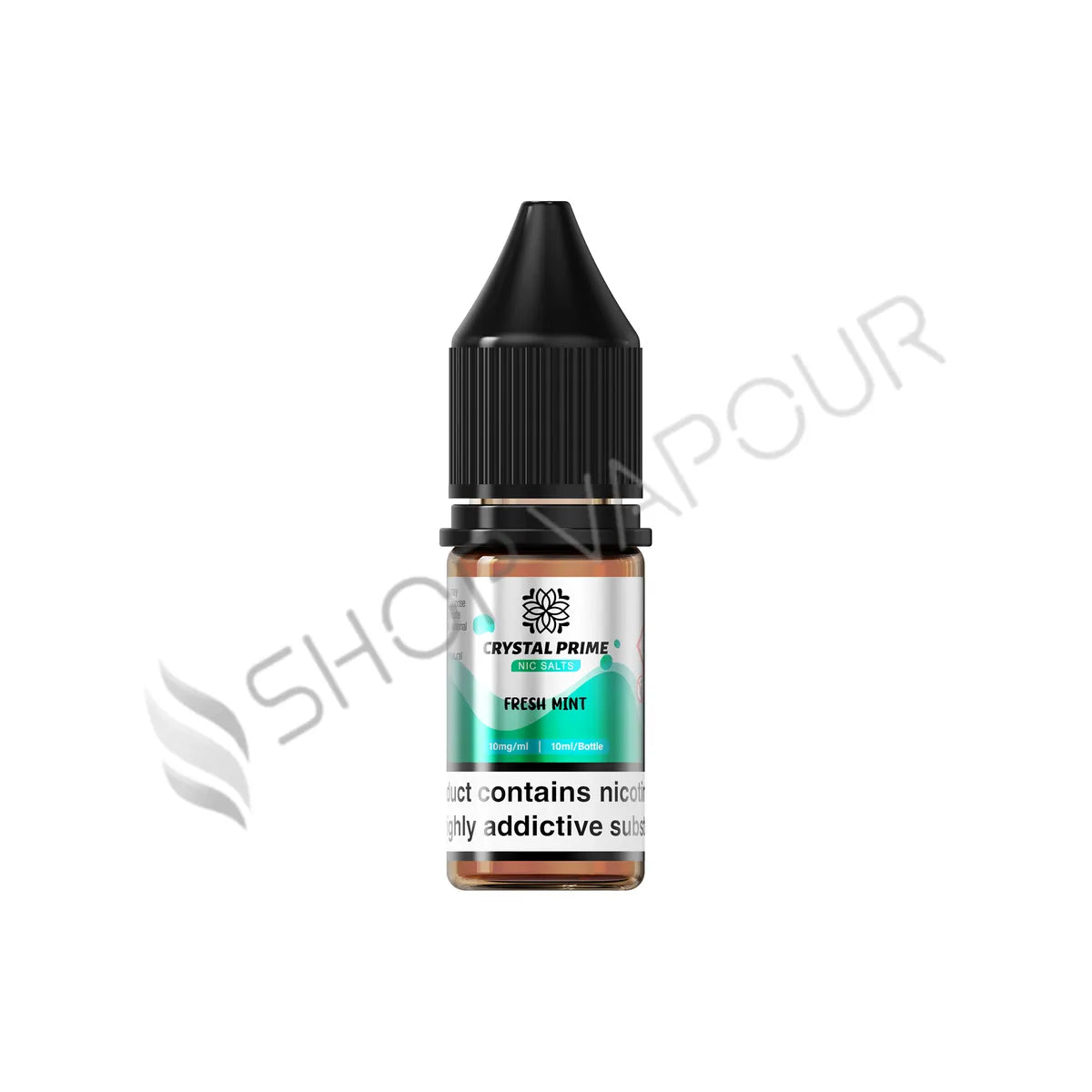 Crystal Prime Nic Salt E-Liquids - Fresh Mint