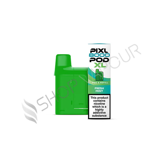 Fresh Mint Pixl 8000 Prefilled Pod & Refill by Pixl
