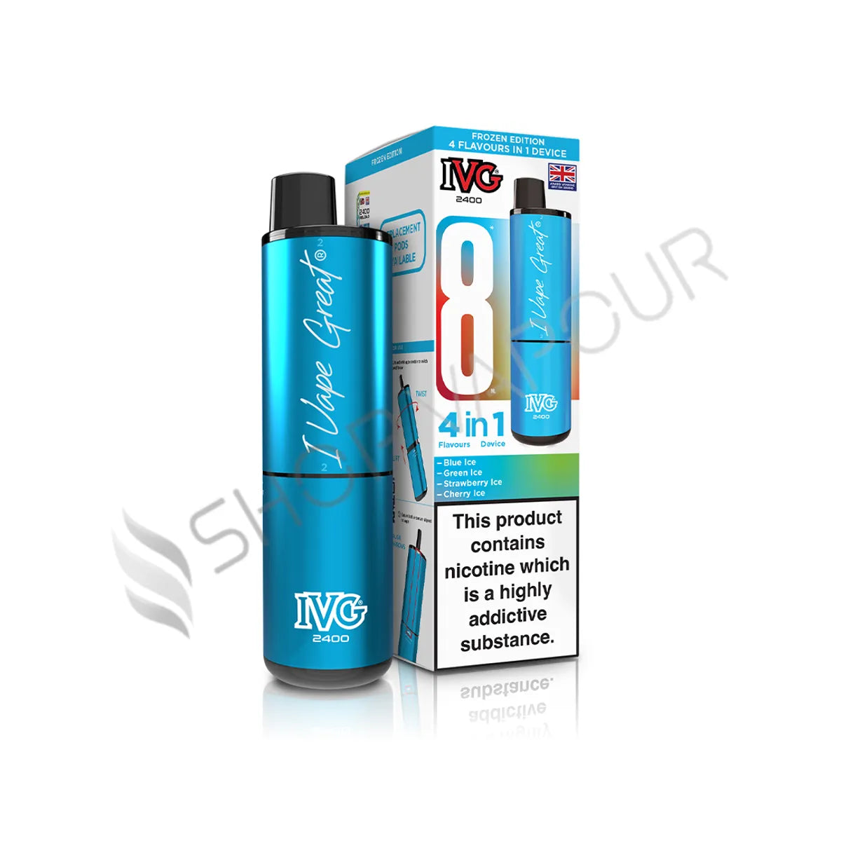 IVG 2400 4 in 1 Prefilled Pod Kit - Frozen Edition
