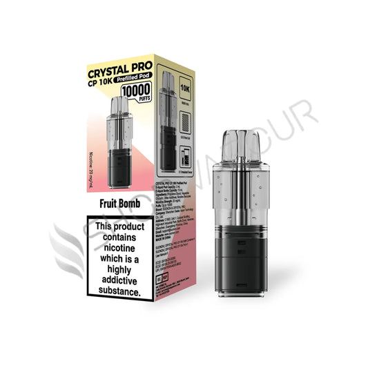 Fruit Bomb CP 10K Prefilled Pod & Refill by Crystal Pro
