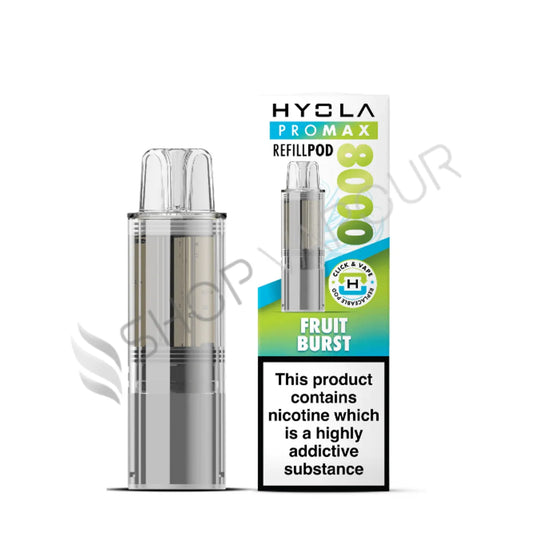 Fruit Burst Pro Max 8000 Prefilled Pod & Refill by Hyola