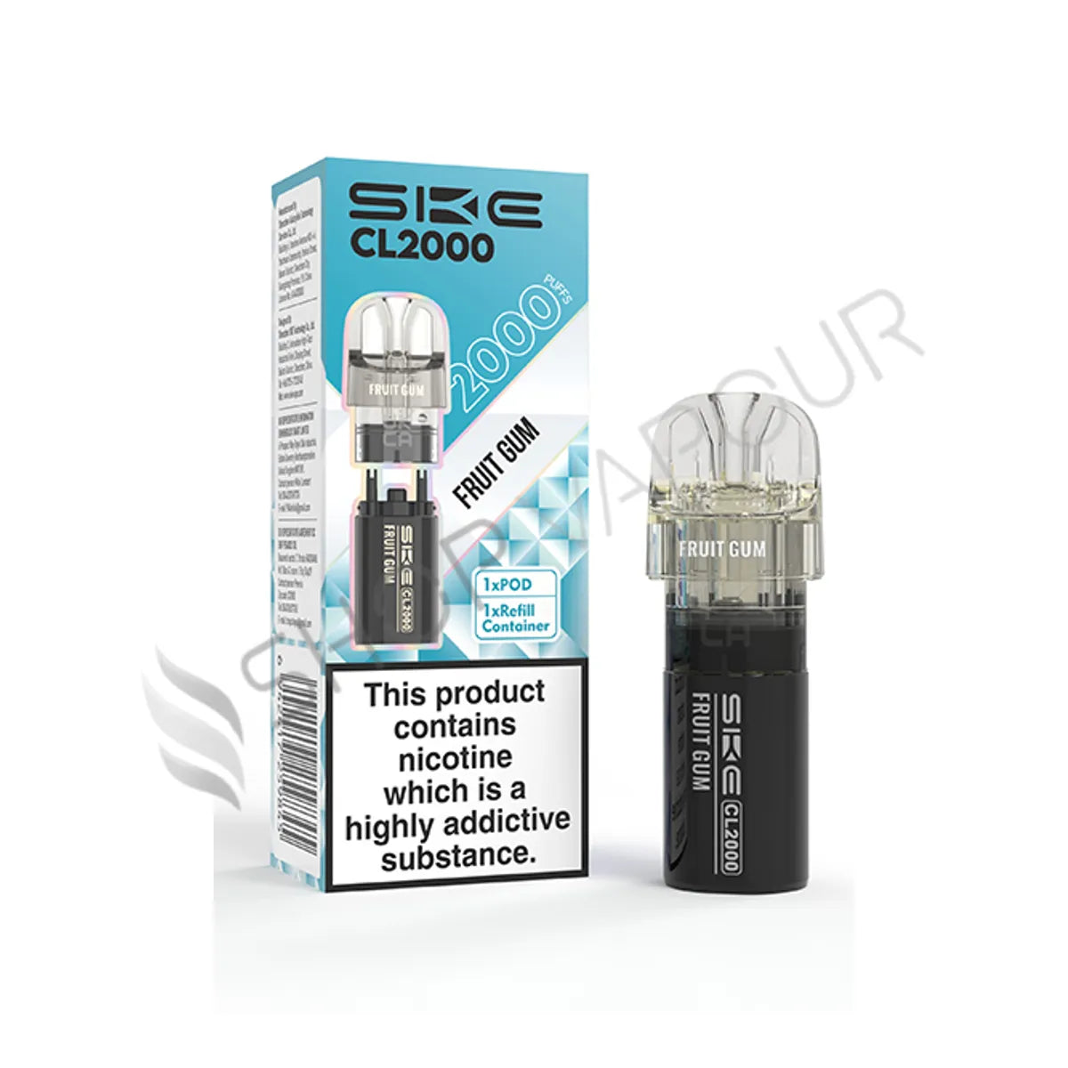 Fruit Gum CL2000 Prefilled Pod & Refill by SKE