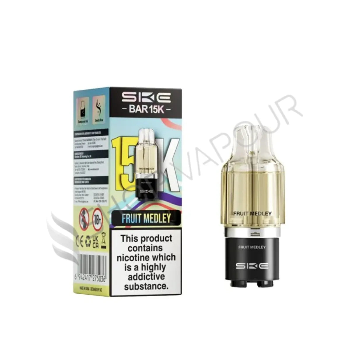 Fruit Medley Bar 15K Prefilled Pod & Refill by SKE