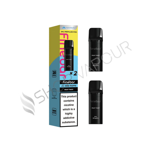 Fruit Twist Finebar Prefilled Pods by Hayati