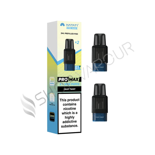 Fruit Twist Pro Max S1 Prefilled Pods by Hayati