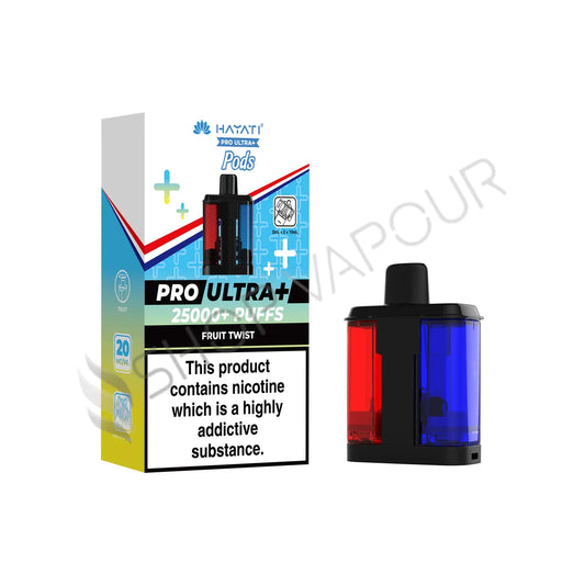 Fruit Twist Pro Ultra Plus 25K Prefilled Pod & Refill by Hayati