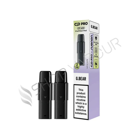 G Bear CP 600 Prefilled Pods by Crystal Pro