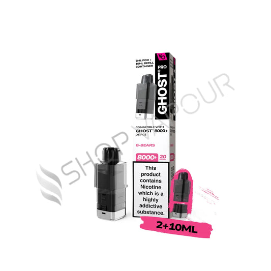 G - Bears Pro 8000+ Prefilled Pod & Refill by Ghost