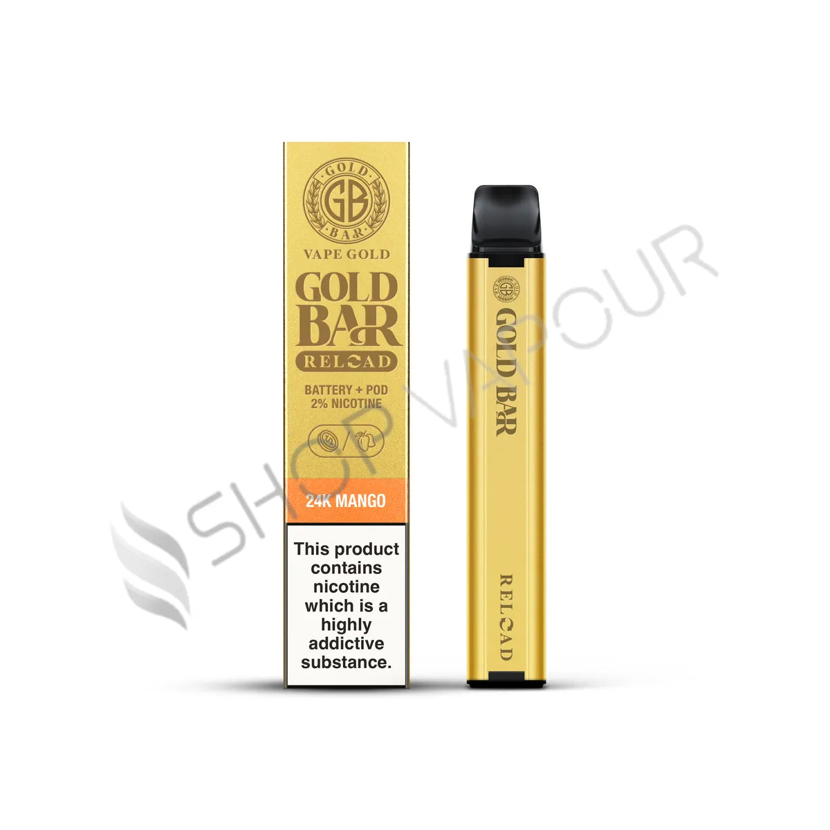 Gold Bar Reload Prefilled Pod Kit - 24K Mango